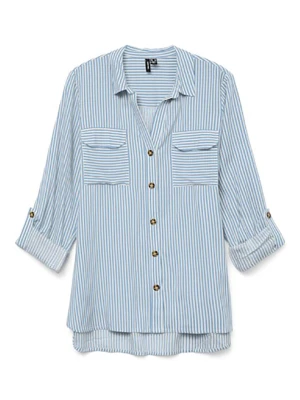 Vero Moda Koszula w kolorze błękitno-białym rozmiar: M