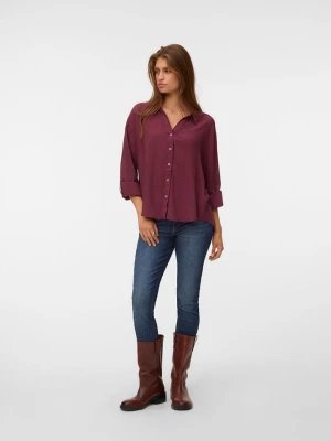 Vero Moda Koszula w kolorze bordowym rozmiar: XL