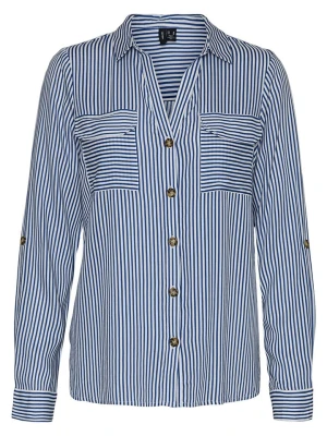 Vero Moda Koszula w kolorze niebiesko-białym rozmiar: XXL