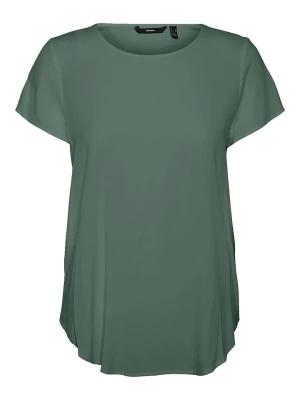 Vero Moda Koszulka "Becca" w kolorze zielonym rozmiar: XS