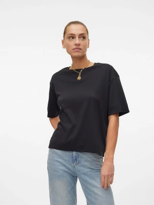 Vero Moda Koszulka "Didde" w kolorze czarnym rozmiar: XS