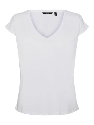 Vero Moda Koszulka "FILLI" w kolorze białym rozmiar: XS