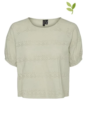 Vero Moda Koszulka "Jesser" w kolorze jasnozielonym rozmiar: XL