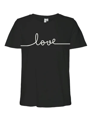 Vero Moda Koszulka "Kami" w kolorze czarnym rozmiar: XS