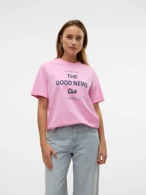 Vero Moda Koszulka "Katrine" w kolorze jasnoróżowym rozmiar: XS