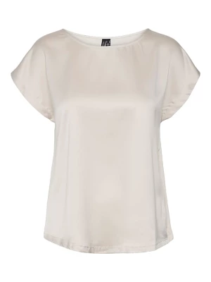 Vero Moda Koszulka "Merle" w kolorze kremowym rozmiar: XL