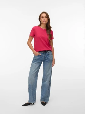 Vero Moda Koszulka "Paula" w kolorze różowym rozmiar: XS