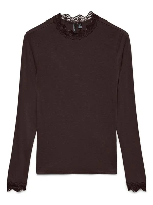 Vero Moda Koszulka "Rosa" w kolorze brązowym rozmiar: S