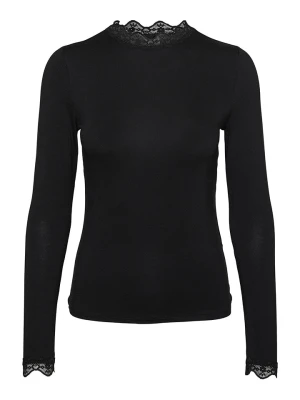 Vero Moda Koszulka "Rosa" w kolorze czarnym rozmiar: L