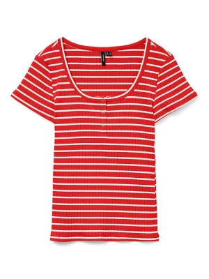 Vero Moda Koszulka "Sea" w kolorze czerwonym rozmiar: XS