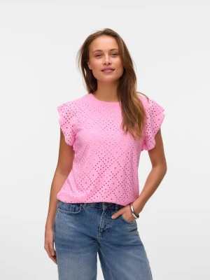 Vero Moda Koszulka "Tassa" w kolorze różowym rozmiar: S