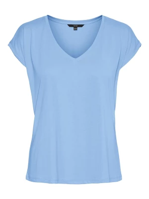 Vero Moda Koszulka "Vmfilli" w kolorze błękitnym rozmiar: XS