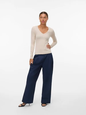 Vero Moda Koszulka w kolorze beżowym rozmiar: S