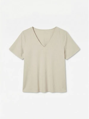 Vero Moda Koszulka w kolorze beżowym rozmiar: XL