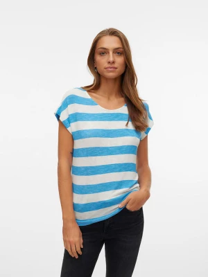 Vero Moda Koszulka w kolorze biało-błękitnym rozmiar: M