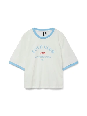 Vero Moda Koszulka w kolorze biało-błękitnym rozmiar: L