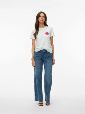 Vero Moda Koszulka w kolorze białym rozmiar: M