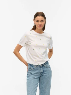Vero Moda Koszulka w kolorze białym rozmiar: L