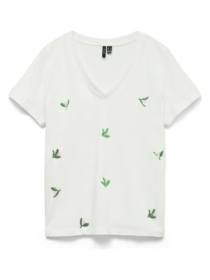 Vero Moda Koszulka w kolorze białym rozmiar: L
