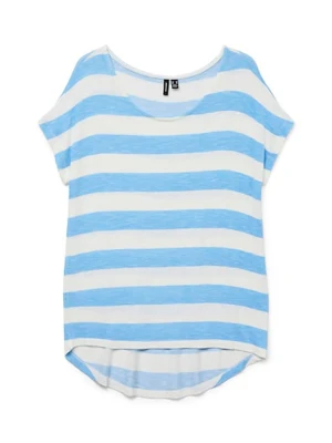 Vero Moda Koszulka w kolorze błękitno-białym rozmiar: S