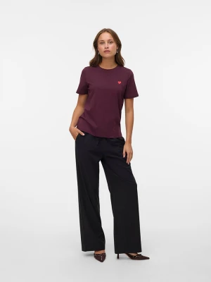 Vero Moda Koszulka w kolorze bordowym rozmiar: M