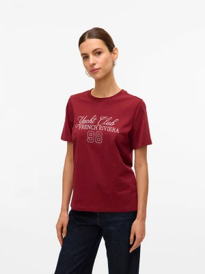 Vero Moda Koszulka w kolorze bordowym rozmiar: XL
