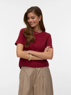Vero Moda Koszulka w kolorze bordowym rozmiar: XS