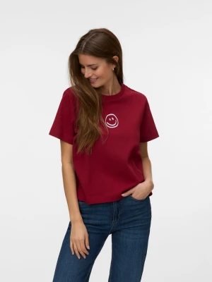 Vero Moda Koszulka w kolorze bordowym rozmiar: S