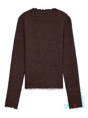 Vero Moda Koszulka w kolorze brązowym rozmiar: L