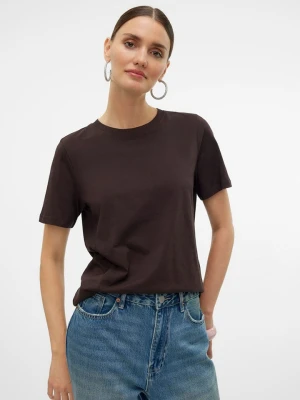 Vero Moda Koszulka w kolorze brązowym rozmiar: XS