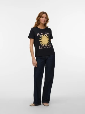 Vero Moda Koszulka w kolorze czarnym rozmiar: L