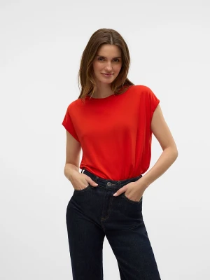 Vero Moda Koszulka w kolorze czerwonym rozmiar: M