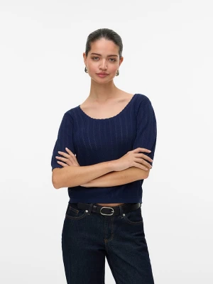 Vero Moda Koszulka w kolorze granatowym rozmiar: L