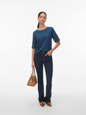 Vero Moda Koszulka w kolorze granatowym rozmiar: S
