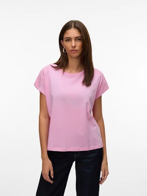 Vero Moda Koszulka w kolorze jasnoróżowym rozmiar: S
