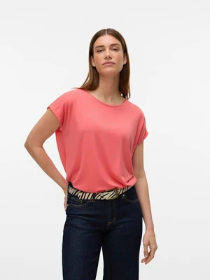 Vero Moda Koszulka w kolorze koralowym rozmiar: S