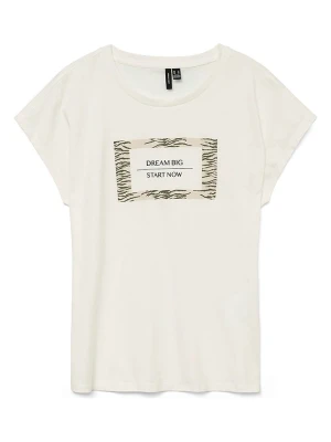 Vero Moda Koszulka w kolorze kremowym rozmiar: XL