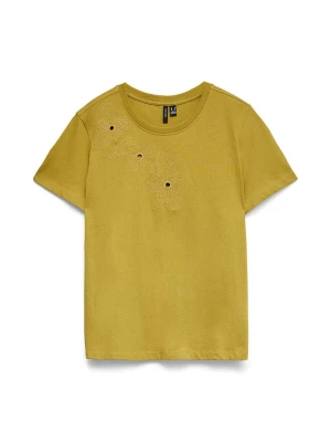 Vero Moda Koszulka w kolorze musztardowym rozmiar: XL