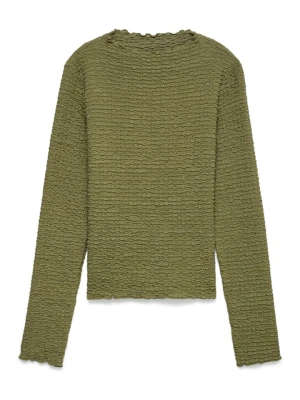 Vero Moda Koszulka w kolorze oliwkowym rozmiar: L