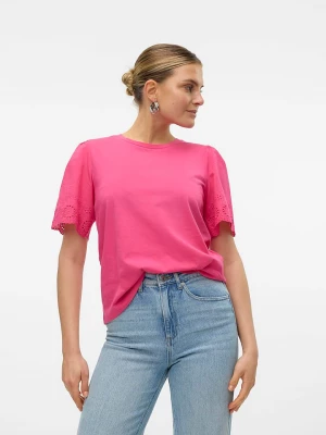 Vero Moda Koszulka w kolorze różowym rozmiar: XS