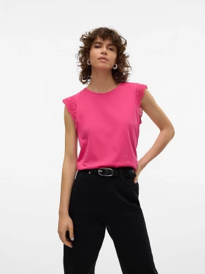 Vero Moda Koszulka w kolorze różowym rozmiar: L