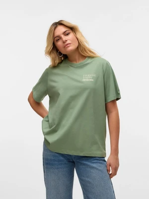 Vero Moda Koszulka w kolorze zielonym rozmiar: XS