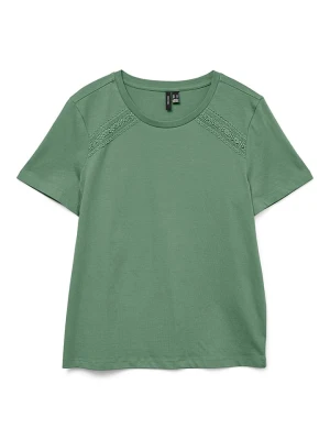Vero Moda Koszulka w kolorze zielonym rozmiar: M