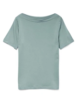 Vero Moda Koszulka w kolorze zielonym rozmiar: M