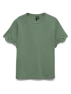 Vero Moda Koszulka w kolorze zielonym rozmiar: M