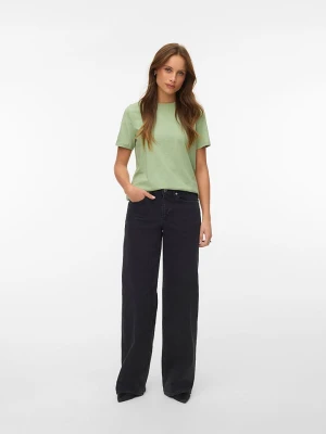 Vero Moda Koszulka w kolorze zielonym rozmiar: S
