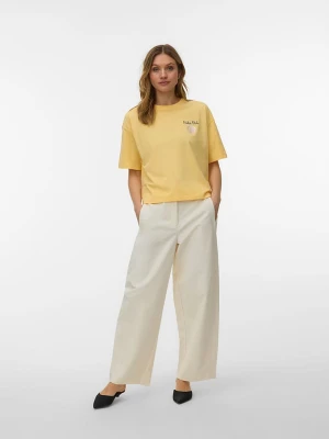 Vero Moda Koszulka w kolorze żółtym rozmiar: L