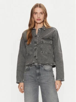 Vero Moda Kurtka jeansowa Ellas 10321886 Szary Regular Fit