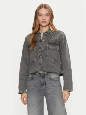 Vero Moda Kurtka jeansowa Ellas 10321886 Szary Regular Fit