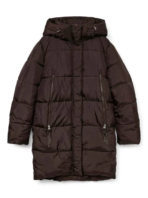 Vero Moda Kurtka pikowana w kolorze brązowym rozmiar: XS